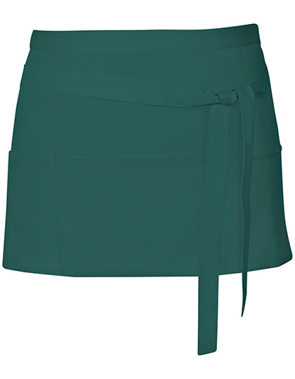 Link Kitchen Wear - Cocktail Apron - Bottle Green (ca. Pantone 560)