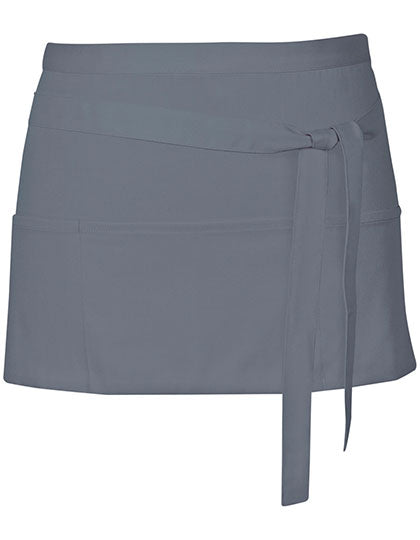 Link Kitchen Wear - Cocktail Apron - Dark Grey (ca. Pantone 431)