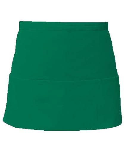 Link Kitchen Wear - Cocktail Apron - Emerald (ca. Pantone 341)