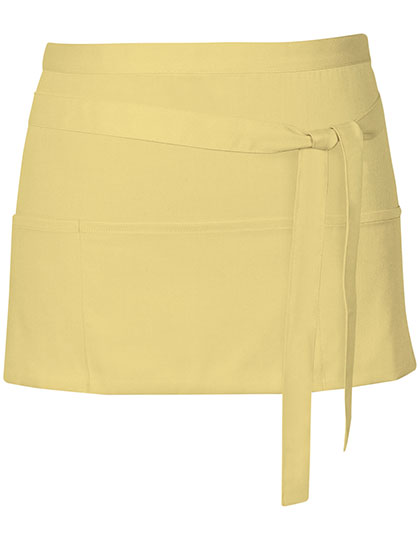 Link Kitchen Wear - Cocktail Apron - Lemon (ca. Pantone 127)