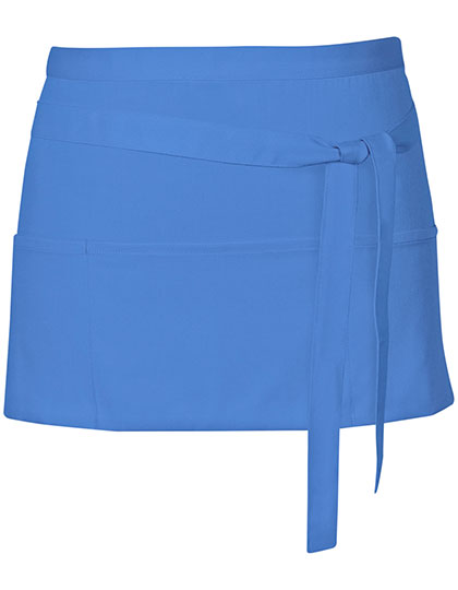 Link Kitchen Wear - Cocktail Apron - Midblue (ca. Pantone 2718)