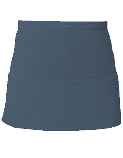Link Kitchen Wear - Cocktail Apron - Postman Grey (ca. Pantone 7545)