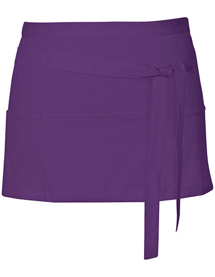 Link Kitchen Wear - Cocktail Apron - Purple (ca. Pantone 269)