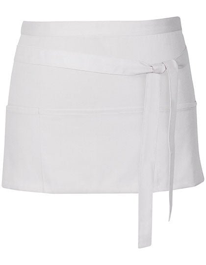 Link Kitchen Wear - Cocktail Apron - White