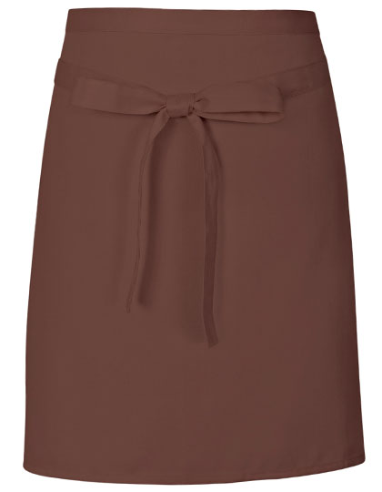 Link Kitchen Wear - Pizza Apron - Brown (ca. Pantone 476)