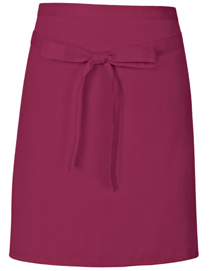 Link Kitchen Wear - Pizza Apron - Burgundy (ca. Pantone 216)