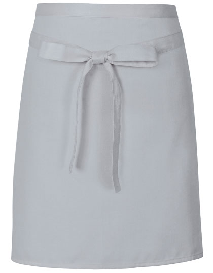 Link Kitchen Wear - Pizza Apron - Pale Grey (Silver) (ca. Pantone 428)