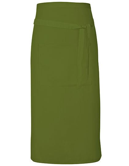 Link Kitchen Wear - Terras Apron - Olive (ca. Pantone 378)