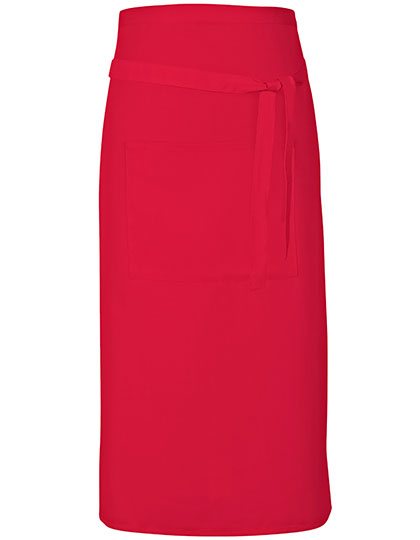 Link Kitchen Wear - Terras Apron - Strawberry Red (ca. Pantone 186)