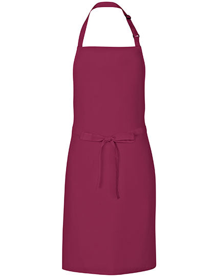Link Kitchen Wear - Multi Apron - Burgundy (ca. Pantone 216)