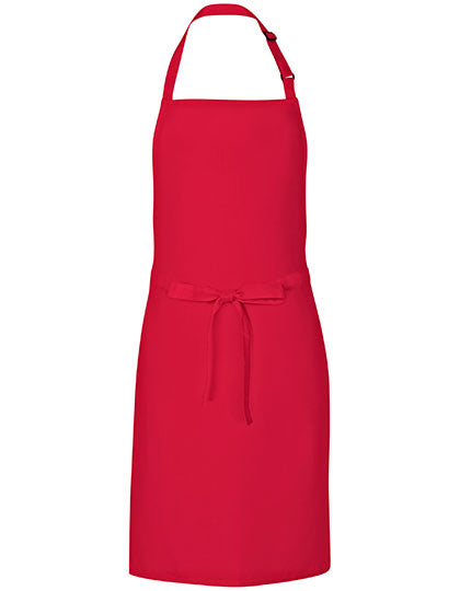 Link Kitchen Wear - Multi Apron - Strawberry Red (ca. Pantone 186)