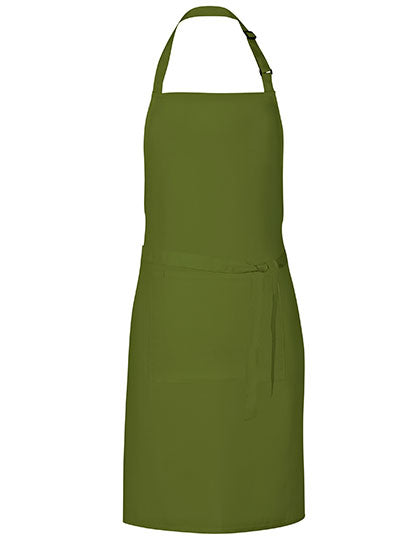 Link Kitchen Wear - Grill Apron - Olive (ca. Pantone 378)
