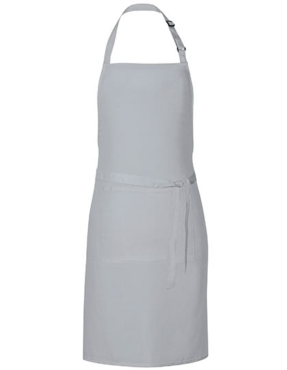 Link Kitchen Wear - Grill Apron - Pale Grey (Silver) (ca. Pantone 428)