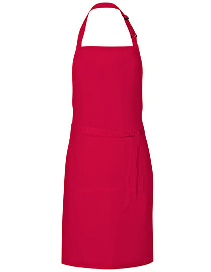 Link Kitchen Wear - Grill Apron - Red (ca. Pantone 200)