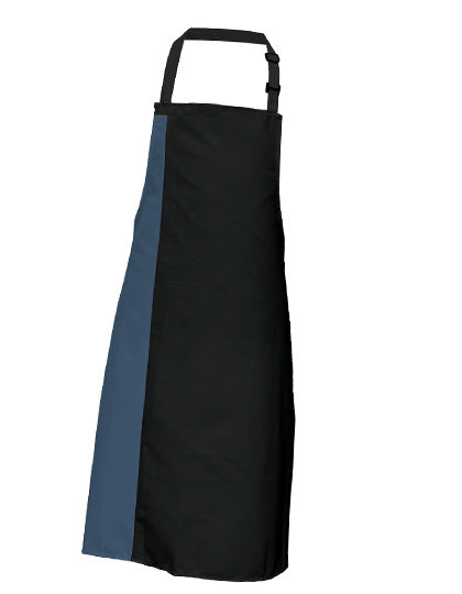 Link Kitchen Wear - Duo Apron - Black / Postman Grey (ca. Pantone 7545)