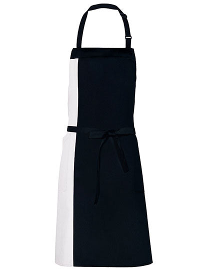 Link Kitchen Wear - Duo Apron - Black / White