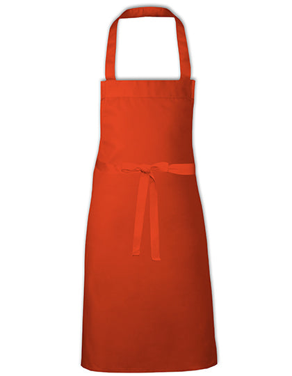 Link Kitchen Wear - Barbecue Apron - EU Production - Orange (ca. Pantone 1655)