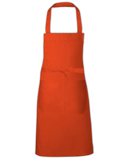 Link Kitchen Wear - Hobby Apron - EU Production - Orange (ca. Pantone 1655)