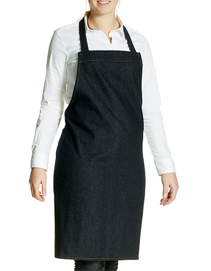 Link Kitchen Wear - Jeans Barbecue Apron - Black