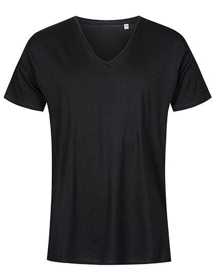 X.O by Promodoro - Men´s V-Neck T-Shirt - Black