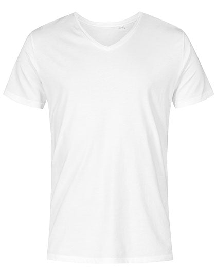 X.O by Promodoro - Men´s V-Neck T-Shirt - White