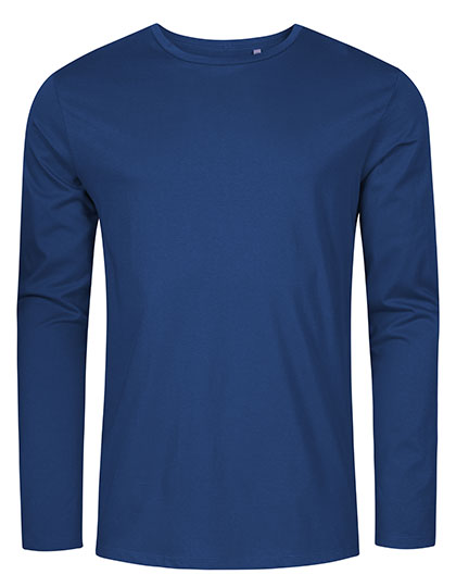 X.O by Promodoro - Men´s Roundneck T-Shirt Long Sleeve - French Navy