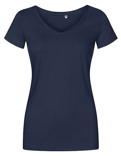 X.O by Promodoro - Women´s V-Neck T-Shirt - French Navy