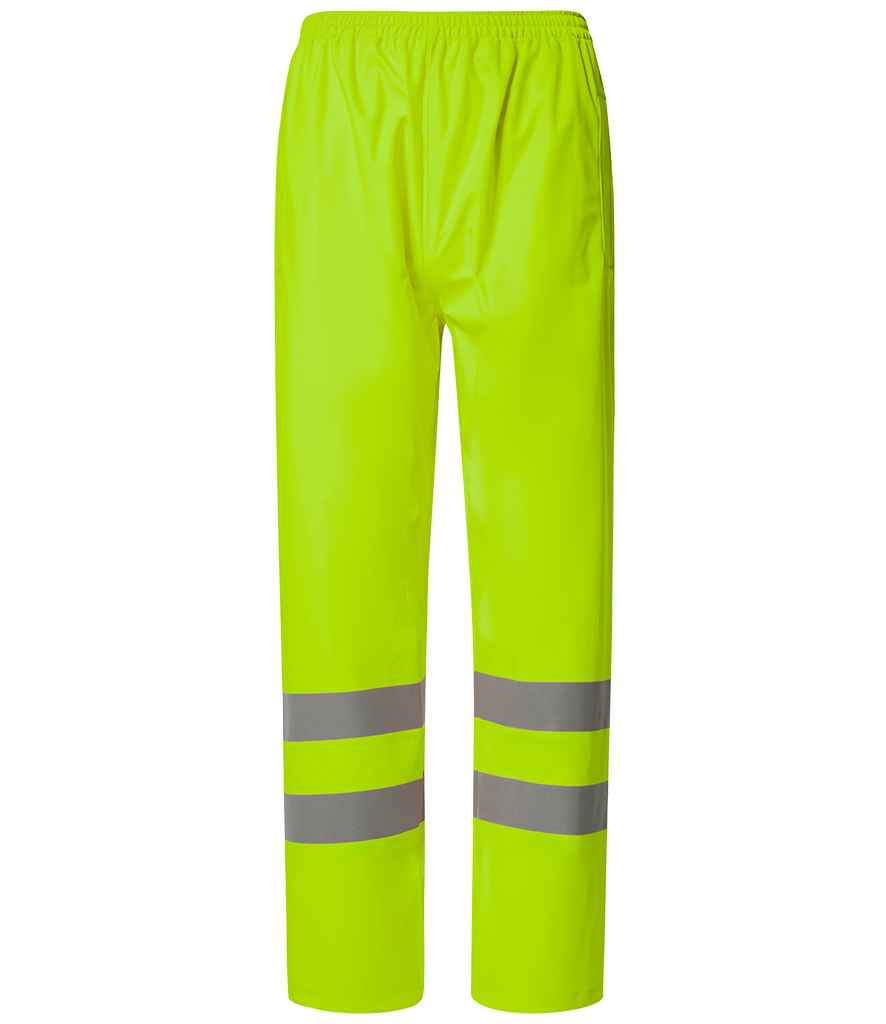 YOKO - Hi-Vis Soft Flex Breathable Regenbroek - Geel