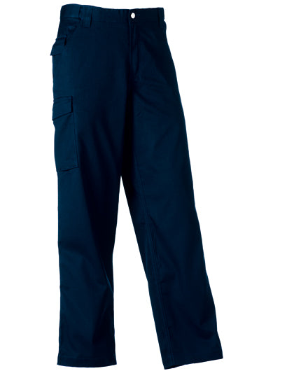 Russell - Workwear Polycotton Twill Trousers - French Navy