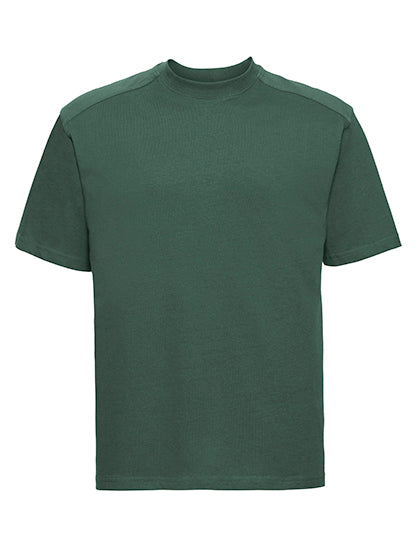 Russell - Heavy Duty Workwear T-Shirt - Bottle Green
