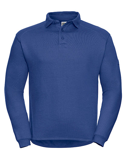 Russell - Heavy Duty Workwear Polo Sweatshirt - Bright Royal
