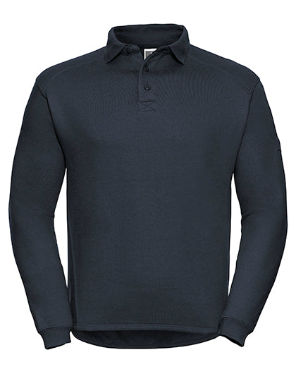 Russell - Heavy Duty Workwear Polo Sweatshirt - French Navy