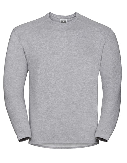 Russell - Heavy Duty Workwear Sweatshirt - Light Oxford (Heathe