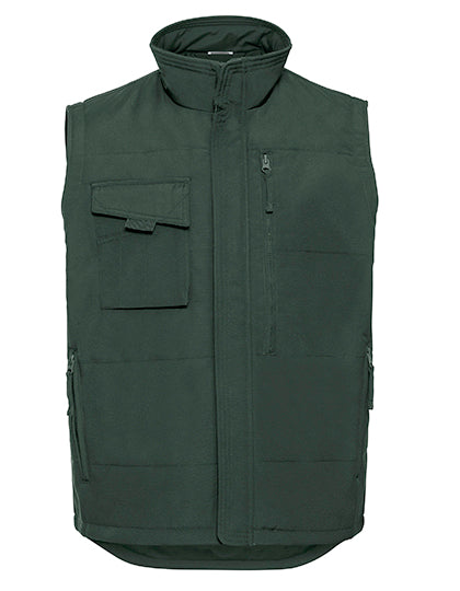 Russell - Heavy Duty Workwear Bodywarmer - Bottle Green
