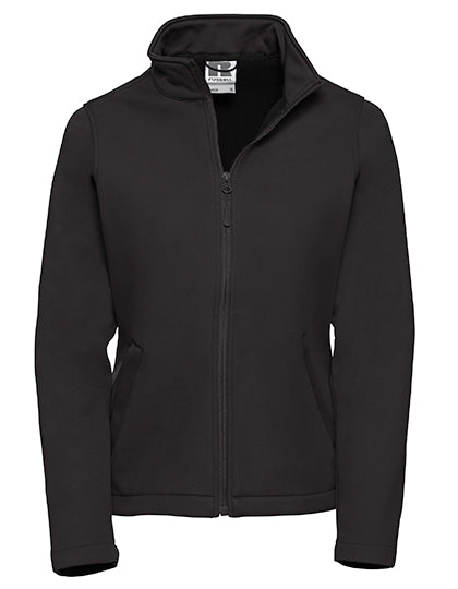 Russell - Smart Dames Softshell Jas - Black