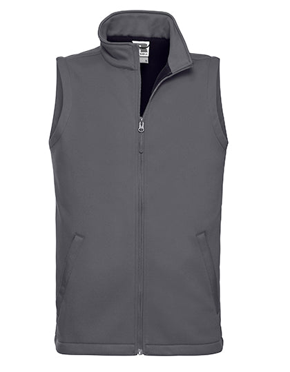 Russell - Men´s Smart Softshell Gilet - Convoy Grey (Solid)