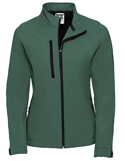 Russell - Softshell Dames Jas - Bottle Green