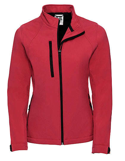 Russell - Softshell Dames Jas - Classic Red