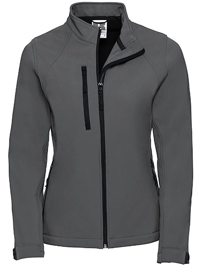 Russell - Softshell Dames Jas - Titanium (Effen)