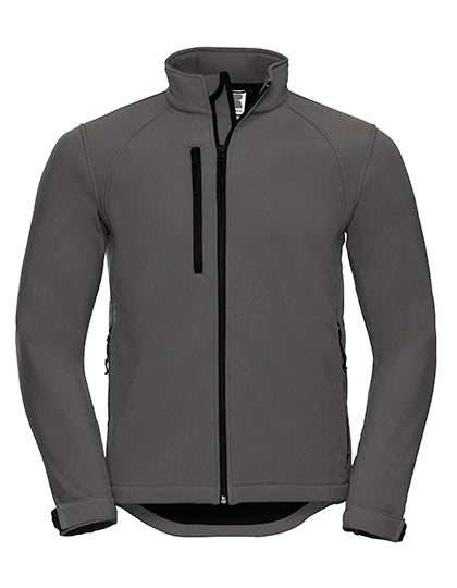 Russell - Men´s Softshell Jacket - Titanium (Solid) XL (uitverkoop)