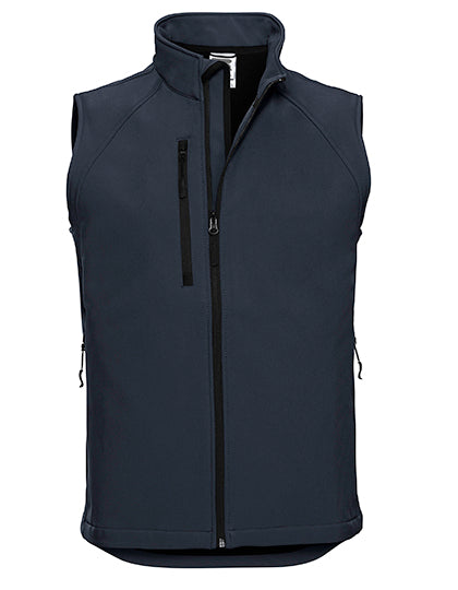 Russell - Men´s Softshell Gilet - French Navy S (uitverkoop)