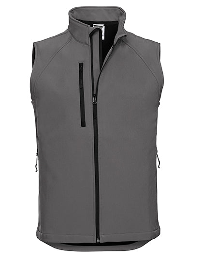 Russell - Men´s Softshell Gilet - Titanium (Solid)