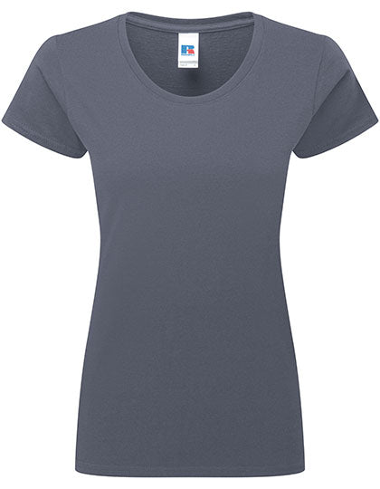 Russell - Ladies´ Authentic Classic T - Convoy Grey (Solid)
