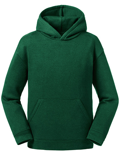 Russell -  Authentic Kinder Hooded Sweat - Bottle Green