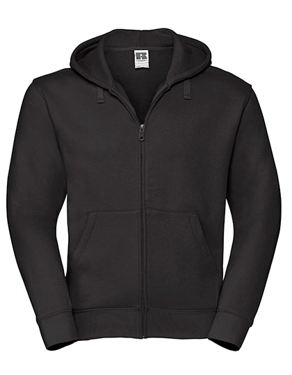 Russell - Authentic Zipped Hood Jacket - Black