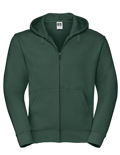 Russell - Authentic Zipped Hood Jacket - Bottle Green