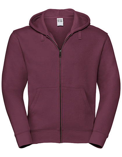 Russell - Authentic Zipped Hood Jacket - Burgundy