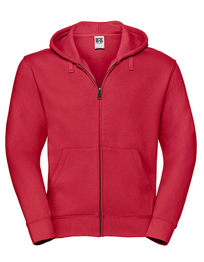 Russell - Authentic Zipped Hood Jacket - Classic Red