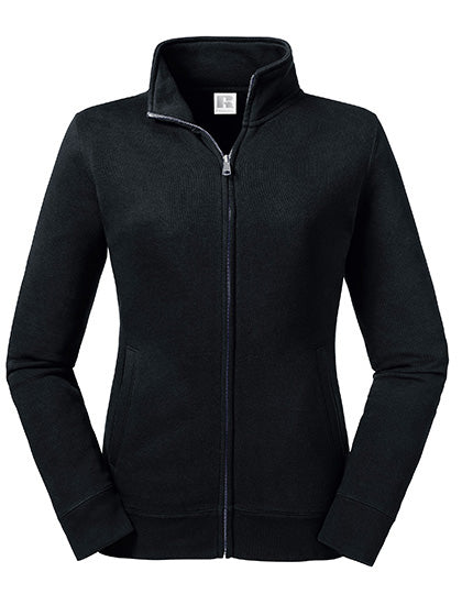 Russell - Authentic Dames Sweat Jacket - Black