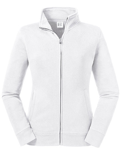Russell - Authentic Dames Sweat Jacket - White